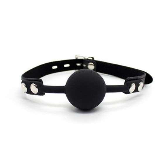 MORSO BALL GAG NERO PER GIOCHI DI COPPIA SADOMASO