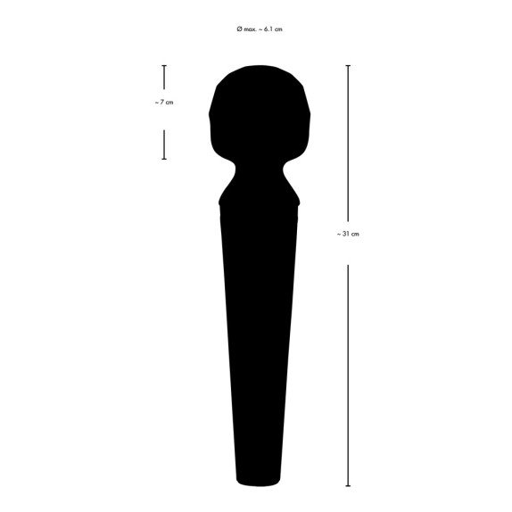 MICROFONO PER STIMOLAZIONE CLITORIDEA SEX TOY POWER WAND