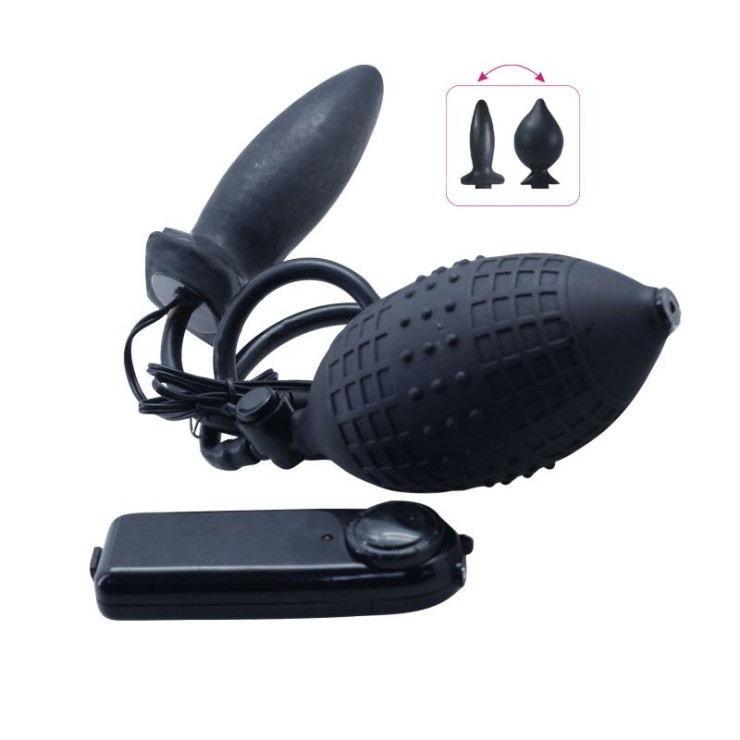 PLUG GONFIABILE VIBRANTE SEX TOY ANAL EXPLORER 2