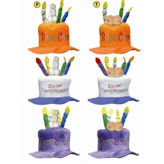 CAPPELLO SEXY BUON COMPLEANNO