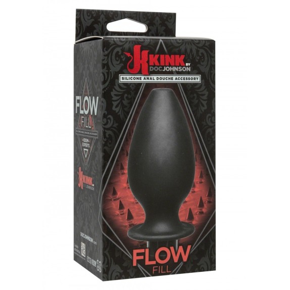 INNESTO PER DOCCIA PLUG ANALE FLOW FILL SEX TOY IN SILICONE