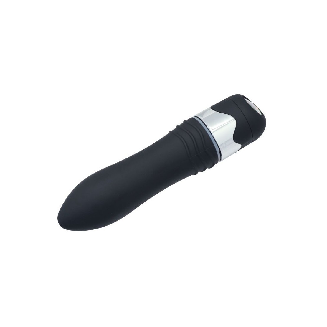 VIBRATORE VAGINALE NERO SEX TOY DIAMOND HEAD