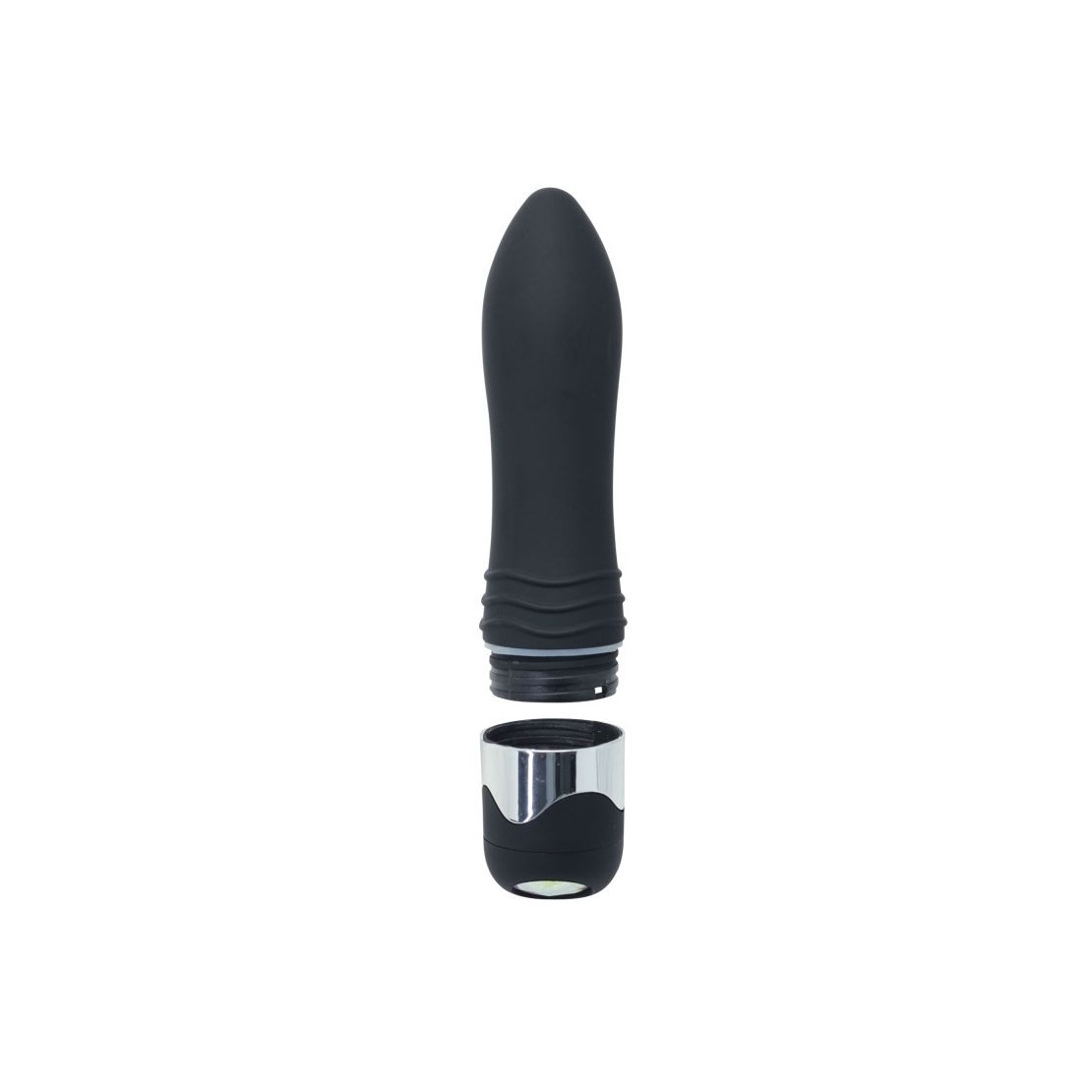 VIBRATORE VAGINALE NERO SEX TOY DIAMOND HEAD
