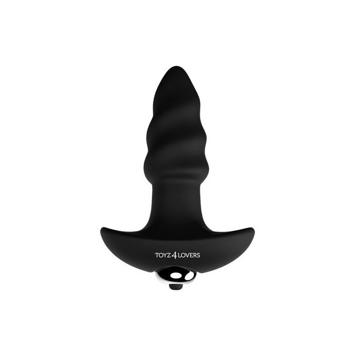 TAPPO ANALE VIBRANTE SEX TOY IN SILICONE BOW SCREW 2