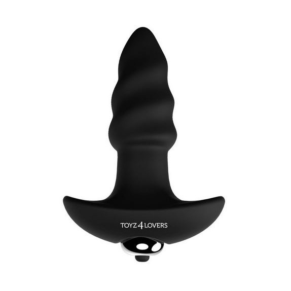 TAPPO ANALE VIBRANTE SEX TOY IN SILICONE BOW SCREW
