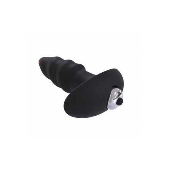 TAPPO ANALE VIBRANTE SEX TOY IN SILICONE BOW SCREW
