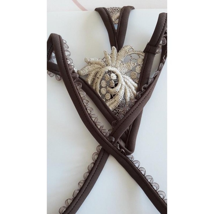 PERIZOMA SEXY PER DONNA IN PIZZO E STRASS SAHARA 2