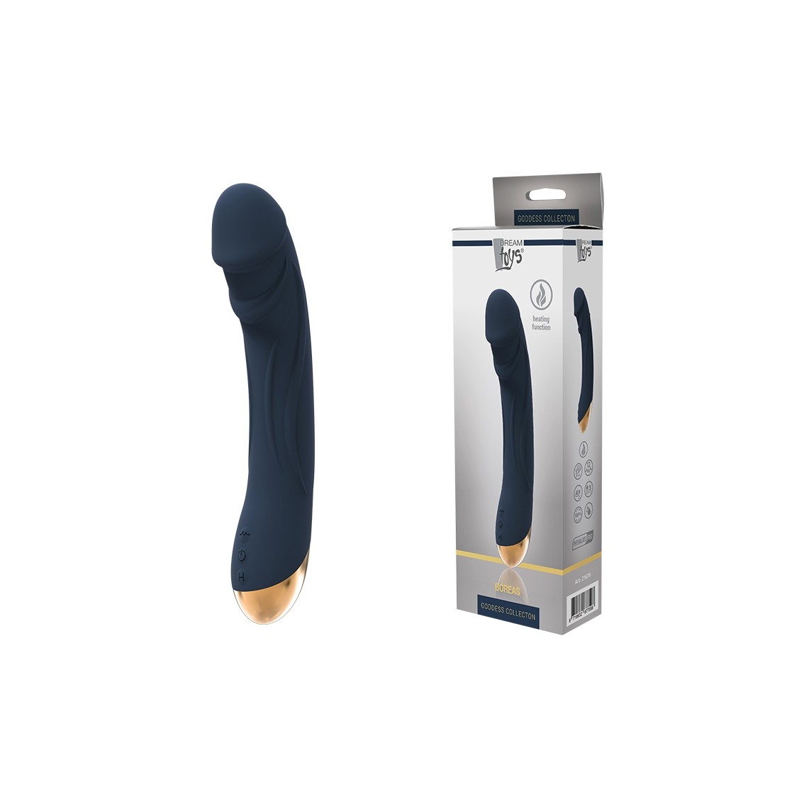 VIBRATORE VAGINALE SCALDANTE SEX TOY BOREAS