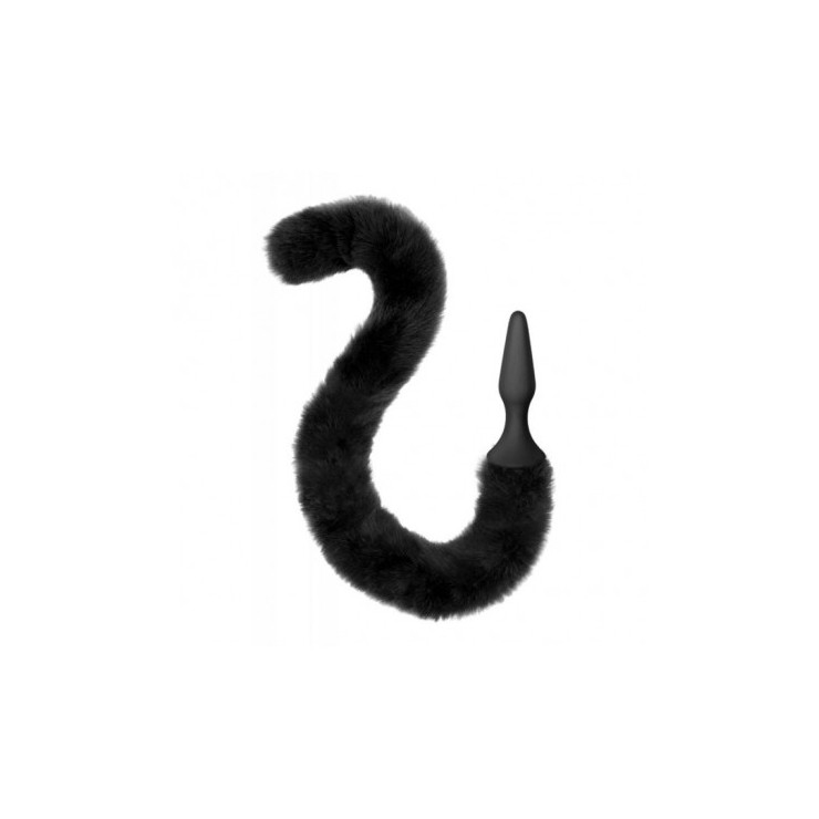 PLUG ANALE IN SILICONE SEX TOY CON CODA GATTINA 2