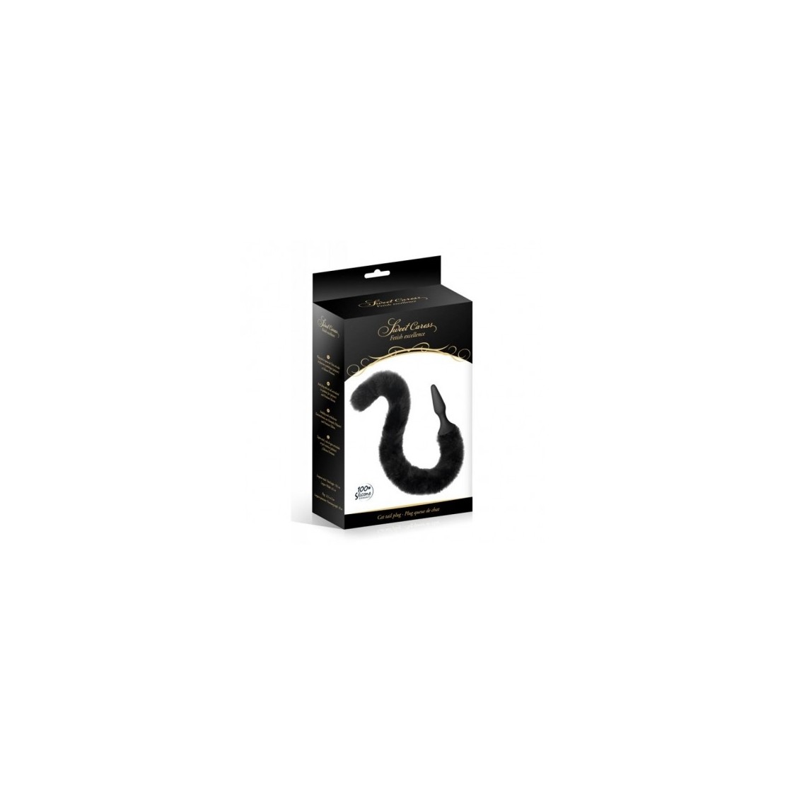 PLUG ANALE IN SILICONE SEX TOY CON CODA GATTINA