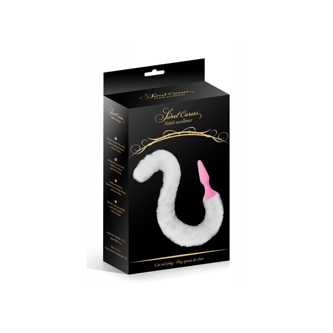 PLUG ANALE IN SILICONE SEX TOY CON CODA GATTINA