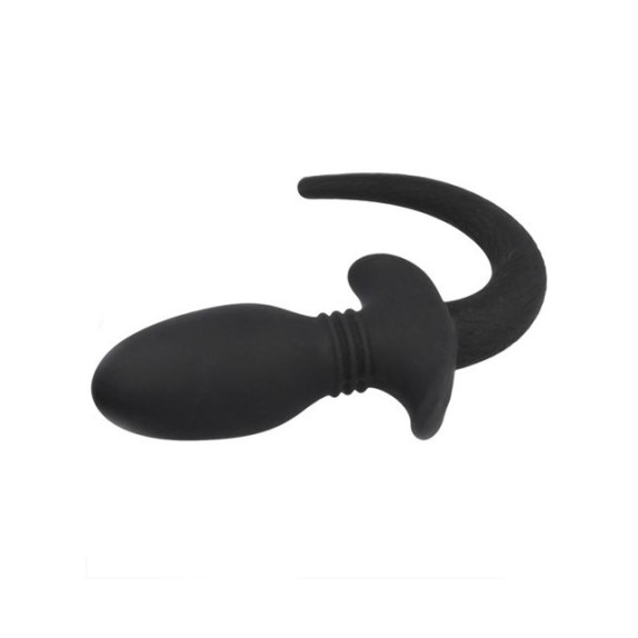PULG ANALE CODA IN SILICONE VIBRANTE SEX TOY PUPPY TAIL PRO - LARGE