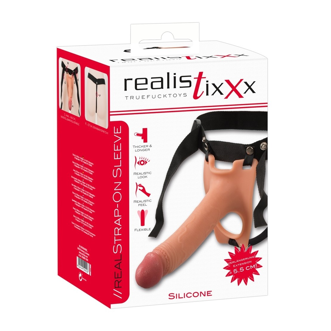 STRAP-ON PROTESI REALISTICA PER UOMO SEX TOY...
