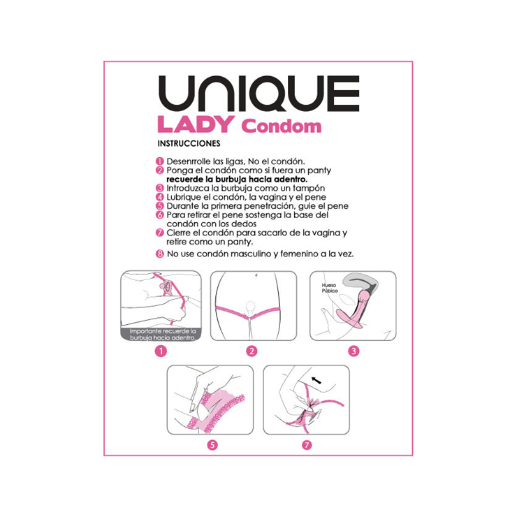 PRESERVATIVO FEMMINILE PRIVO DI LATTICE CON FASCE... 2