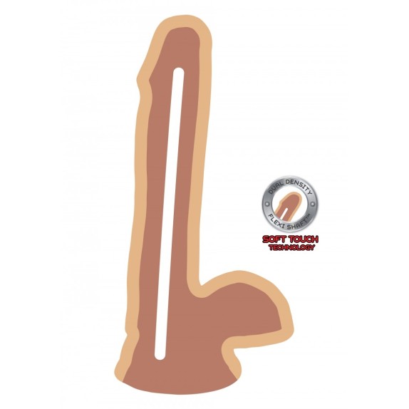 FALLO REALISTICO CON VENTOSA SEX TOYS CM. 17 GET REAL