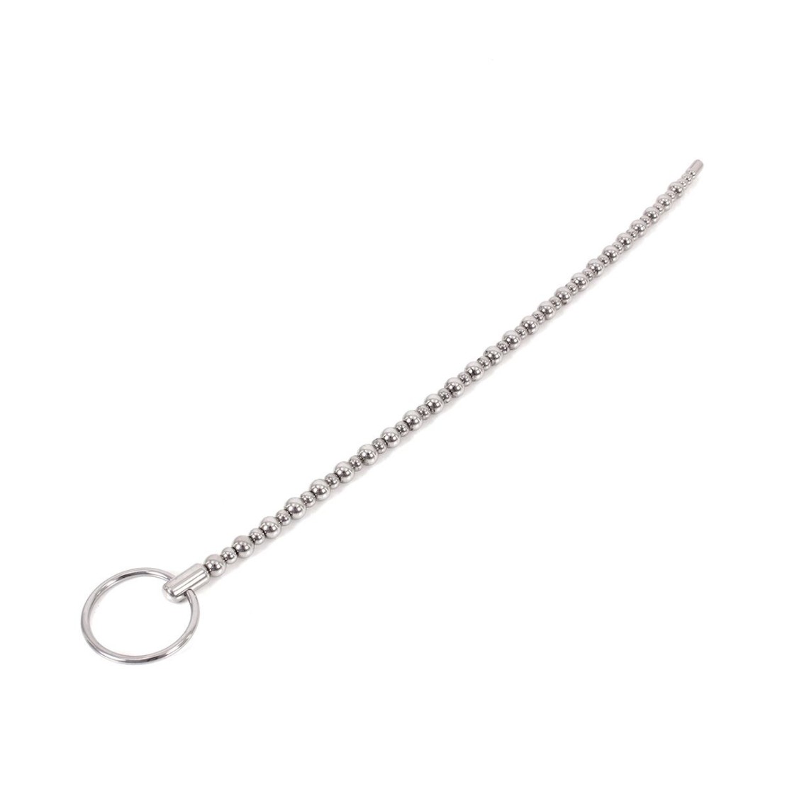 SONDA URETRALE CON SFERE IN ACCIAIO SEX TOY 6 E...