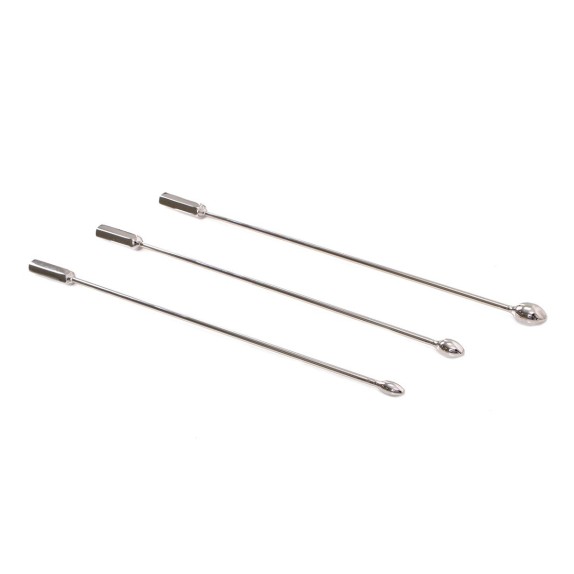 SONDA DILATATORE URETRALE UNISEX LISCIO IN ACCIAIO VARIE MISURE