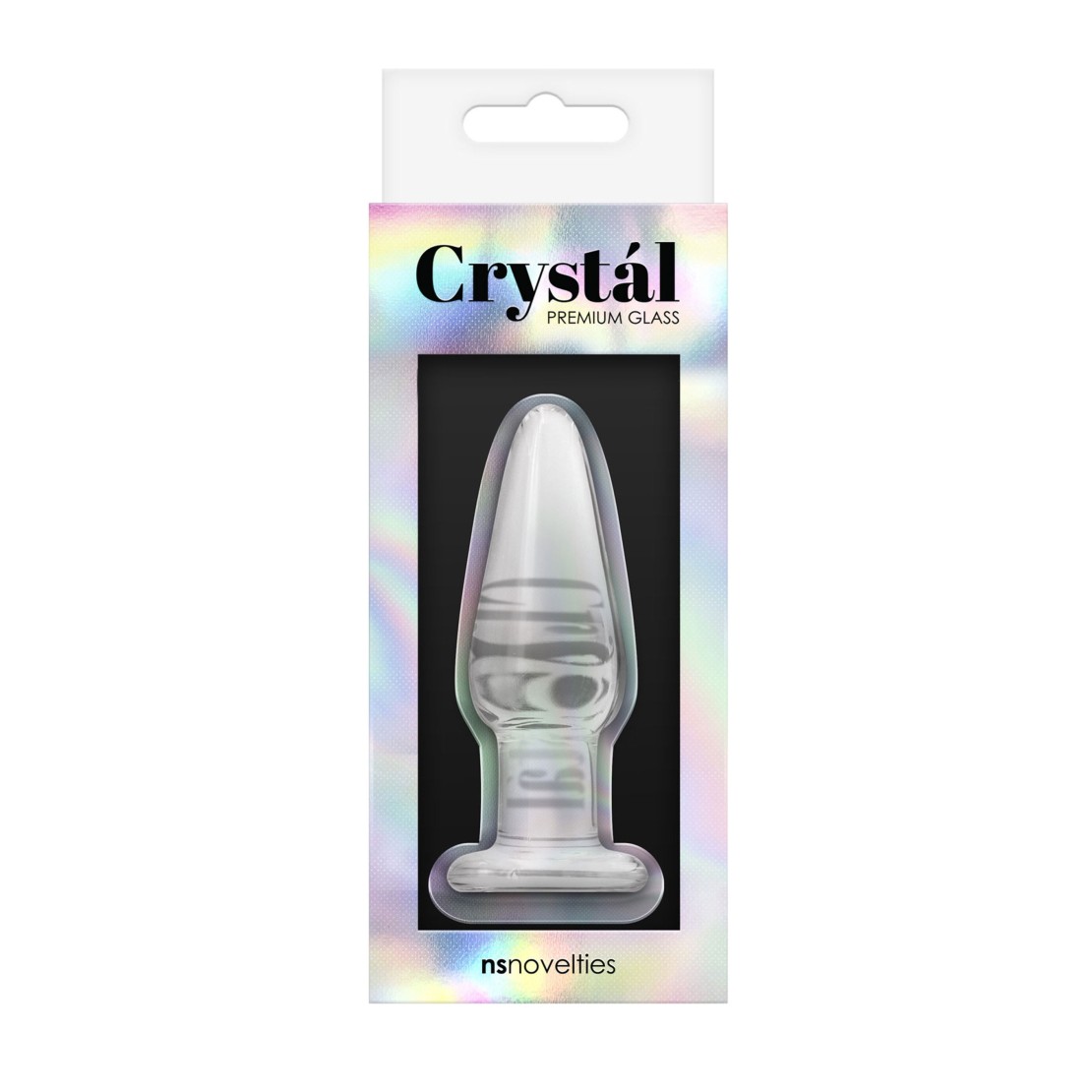 TAPPO ANALE IN VETRO VARIE MISURE SEX TOY CRYSTAL