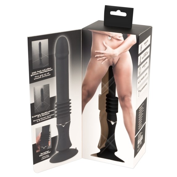 VIBRATORE VAGINALE ANALE SEX TOY A SPINTA FUCKING MACHINE