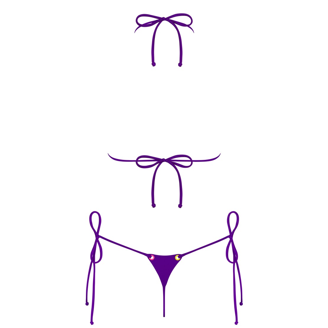 COSTUME MARE MICRO BIKINI SEXY PER DONNA BEVERELLE
