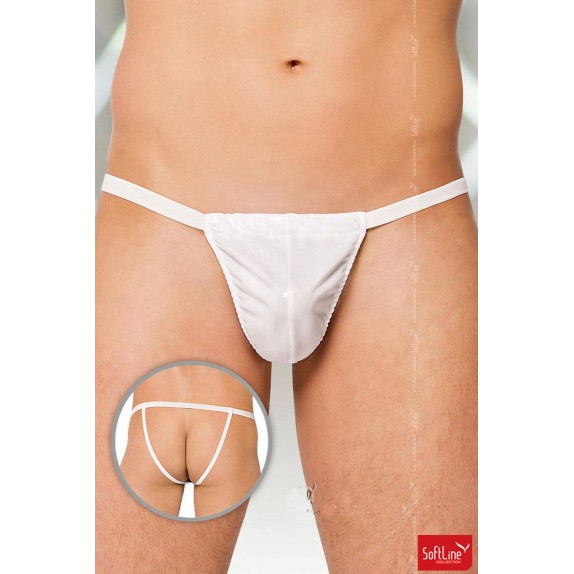SLIP SEXY PER UOMO EFFETTO BAGNATO APERTO SUL SEDERE