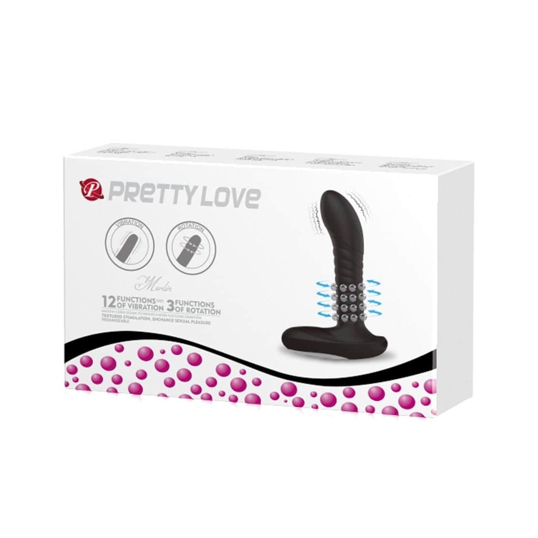 STIMOLATORE ANALE VIBRANTE SEX TOY CON...