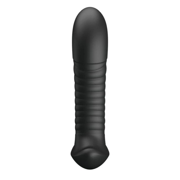 STIMOLATORE ANALE VIBRANTE SEX TOY CON MICROSFERE ROTANTI