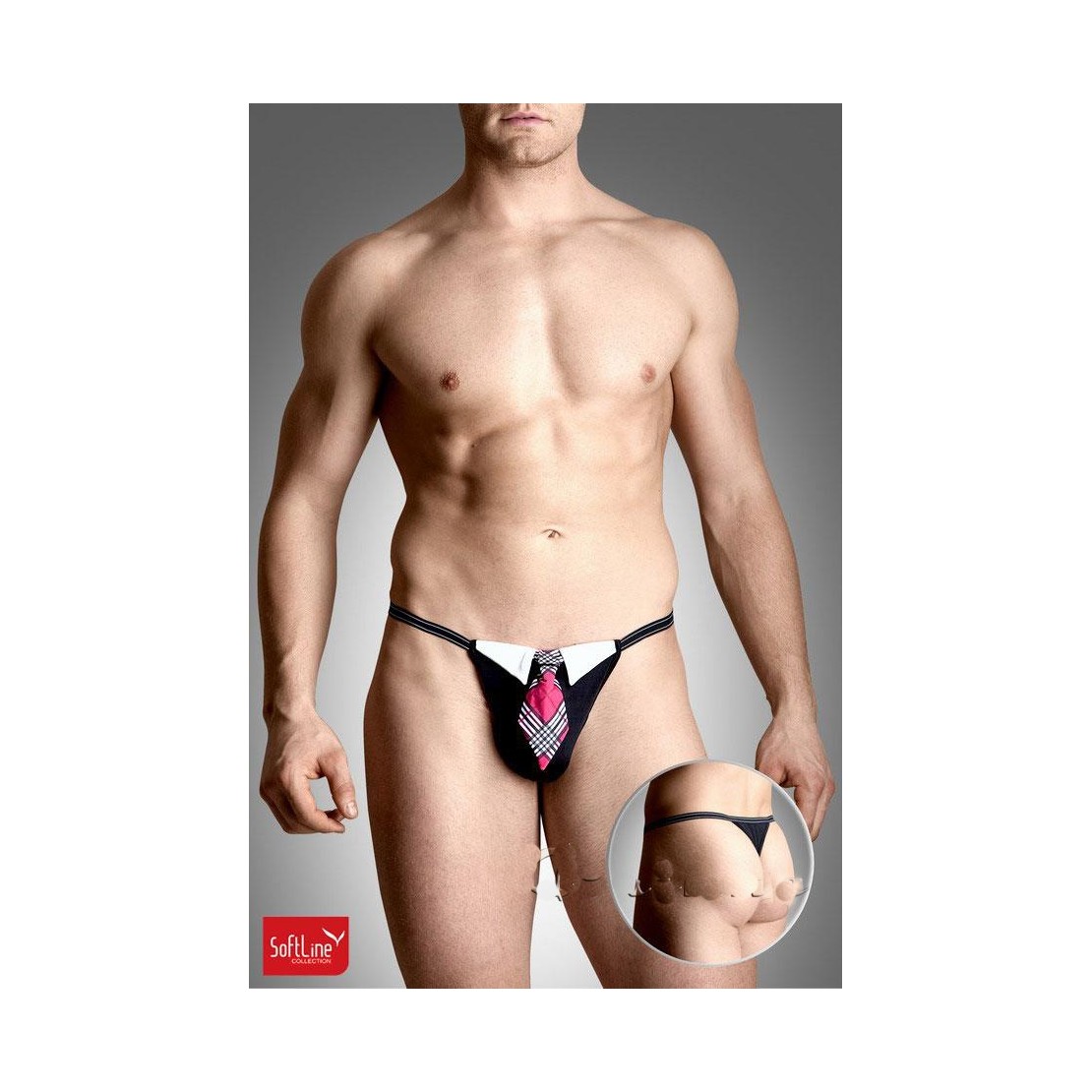 PERIZOMA SEXY PER UOMO CON CRAVATTINO ARTICOLO...