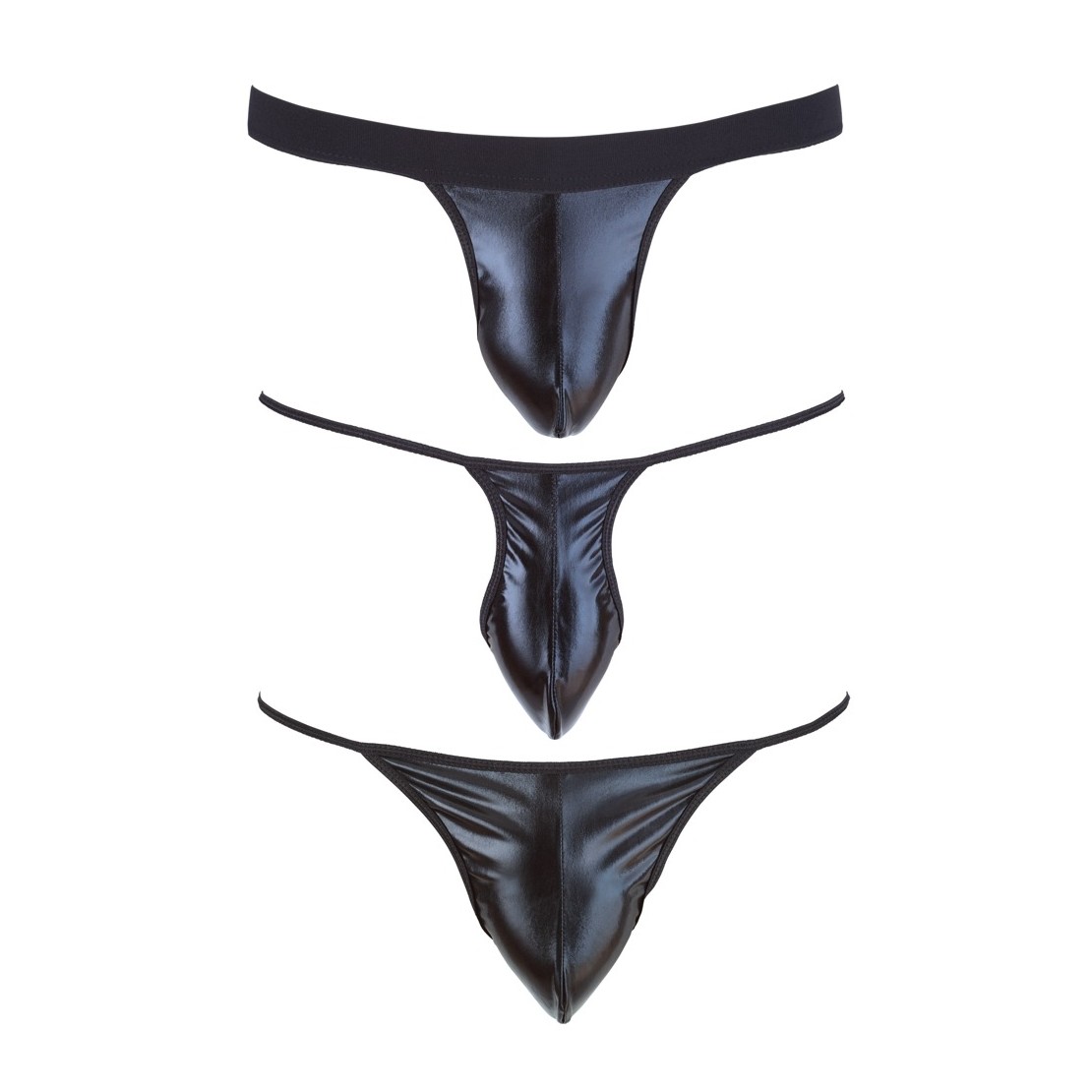 SET TRE PEZZI SEXY PER UOMO CON DUE G-STRING E...