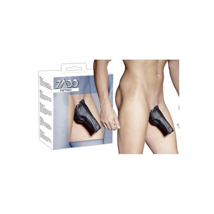 SACCHETTO PER PENE E TESTICOLI IN PELLE 2