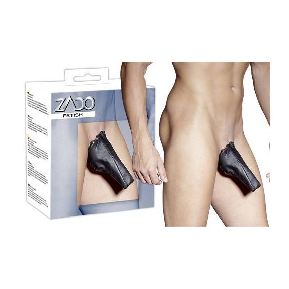 SACCHETTO PER PENE E TESTICOLI IN PELLE