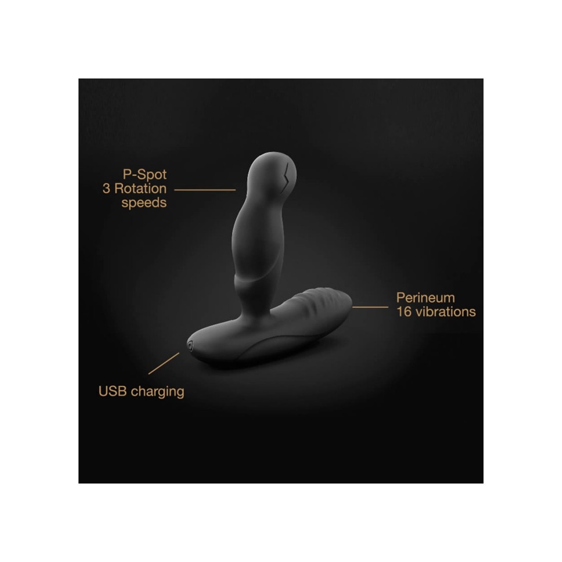 SEX TOY PROSTATICO ROTANTE E SCALDANTE SEX TOY...