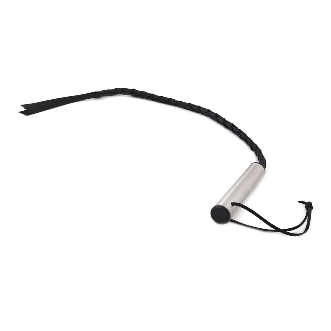 FRUSTA IN METALLO CON TRECCIA IN PELLE SEX TOY...