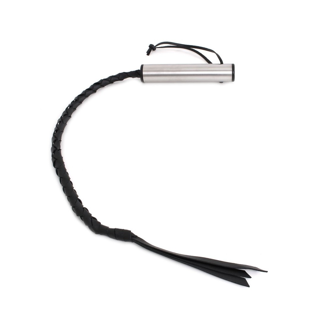 FRUSTA IN METALLO CON TRECCIA IN PELLE SEX TOY...