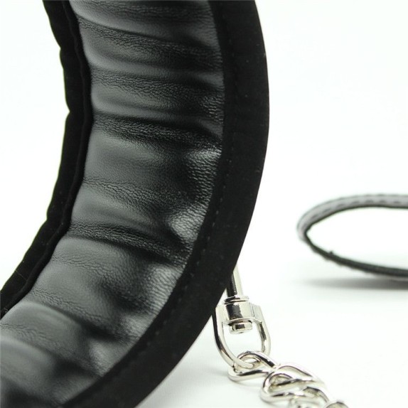 COLLARE IMBOTTITO CON GUINZAGLIO SEX TOY GIOCHI DI COPPIA  BDSM