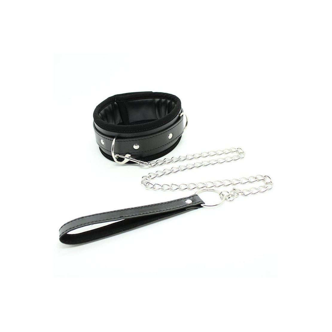 COLLARE IMBOTTITO CON GUINZAGLIO SEX TOY GIOCHI...