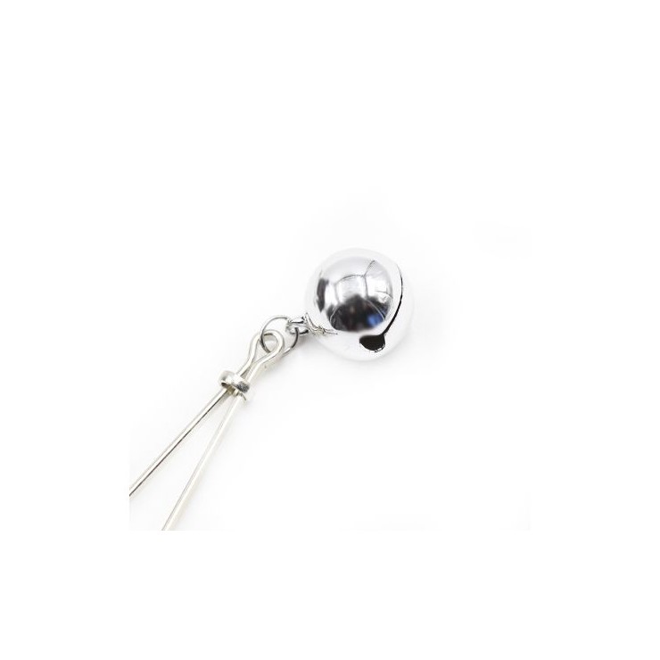 PINZETTE NIPPLE PER CAPEZZOLI CON CAMPANELLINO PENDENTE 2