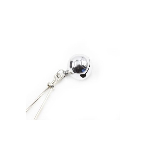 PINZETTE NIPPLE PER CAPEZZOLI CON CAMPANELLINO PENDENTE