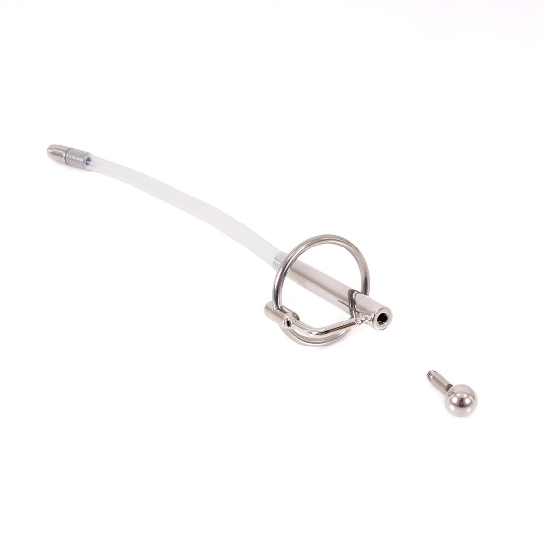 SONDA URETRALE PER UOMO SEX TOY CON ANELLO PER...
