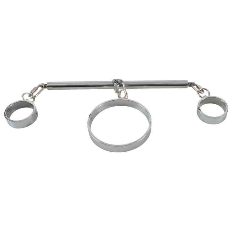 BARRA-COSTRITTIVO PER GIOCHI SADO CON MANETTE E COLLARE... 2