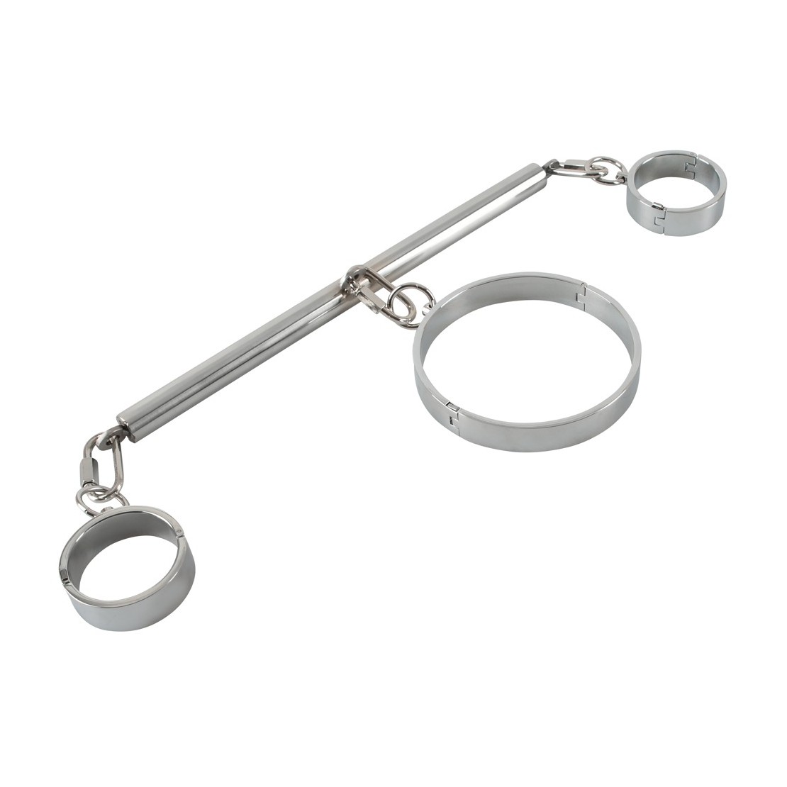 BARRA-COSTRITTIVO PER GIOCHI SADO CON MANETTE E...