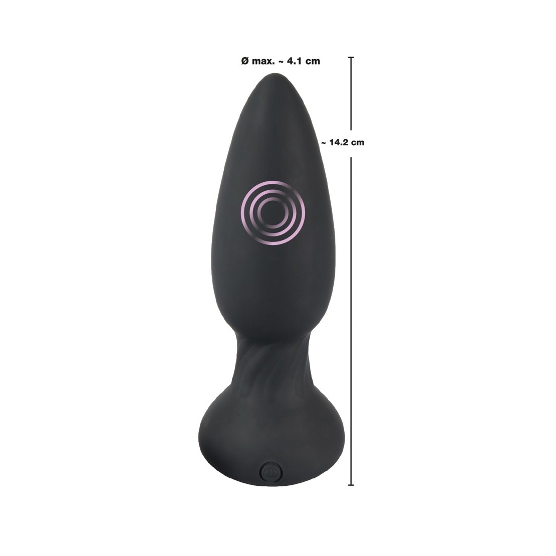 PLUG-TAPPO ANALE VIBRANTE CON TELECOMANDO SEX...