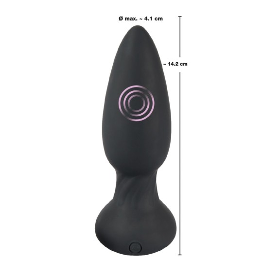 PLUG-TAPPO ANALE VIBRANTE CON TELECOMANDO SEX TOY VIBRATING PLUG