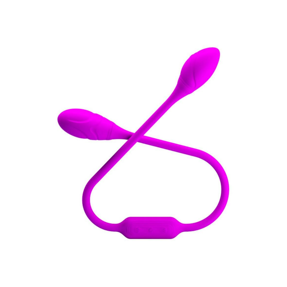 VIBRATORE UNISEX DOPPIO SEX TOYS IN SILICONE...