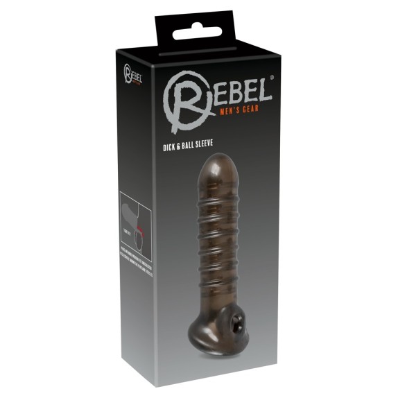 GUAINA STIMOLANTE DA INDOSSARE NEL PENE SEX TOY DICK & BALL SLEEVE