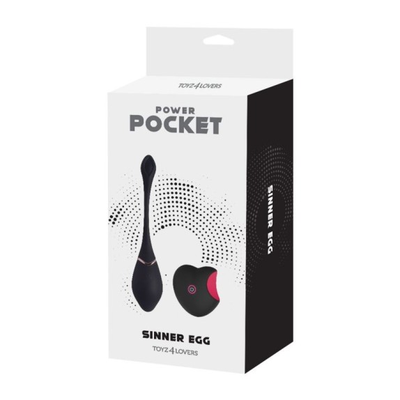 OVETTO VIBRANTE PER GIOCHI DI COPPIA SINNER EGG