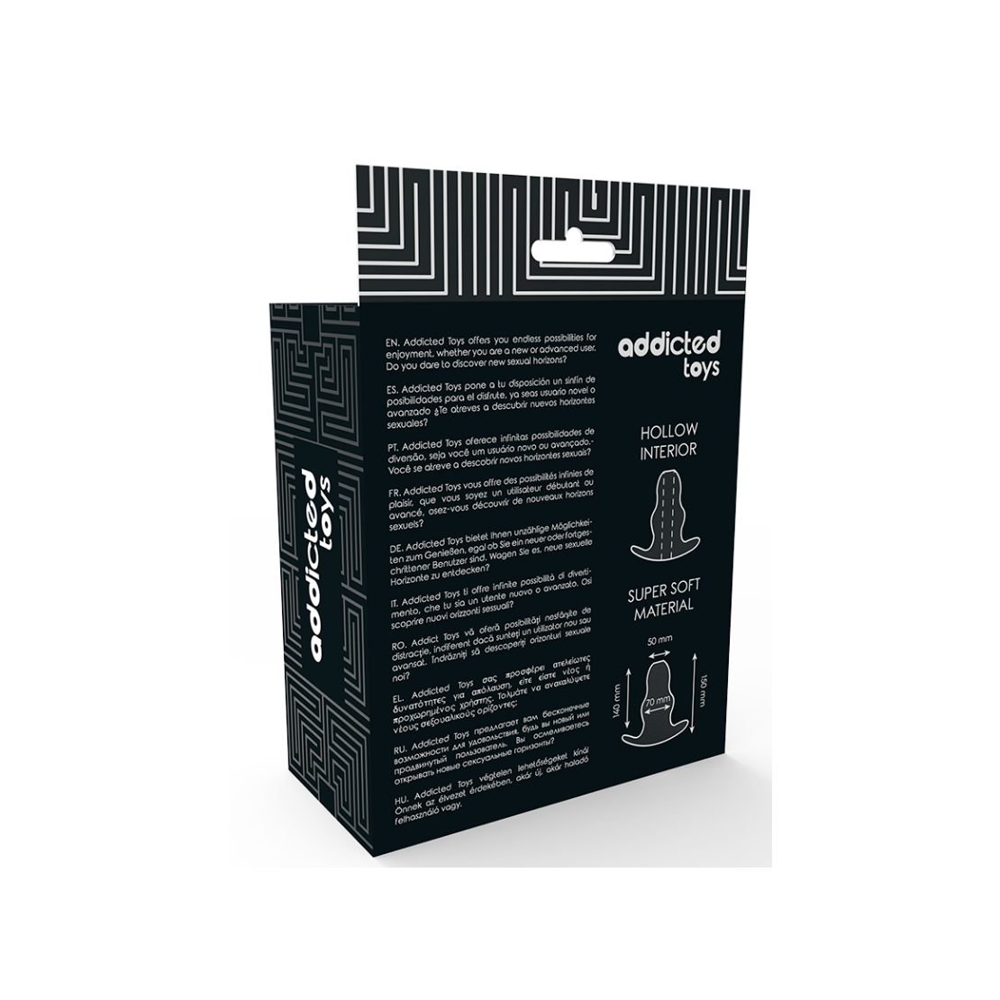 TUNNEL DILATATORE ANALE SEX TOY HOLLOW ANAL PLUG
