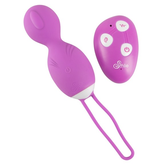 PALLINE VAGINALI VIBRANTI E ROTANTI SEX TOY CON TELECOMANDO SMILE