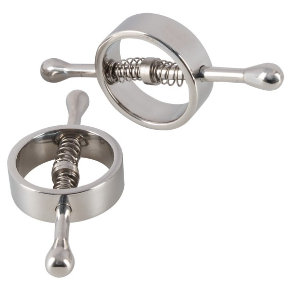 PINZETTE PER CAPEZZOLI IN ACCIAIO SEX TOY NIPPLE CLAMPS FETISH