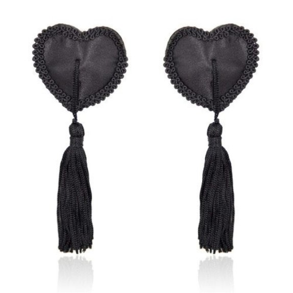 COPRICAPEZZOLI SEXY A FORMA DI CUORE CON NAPPA TOYZ4LOVERS